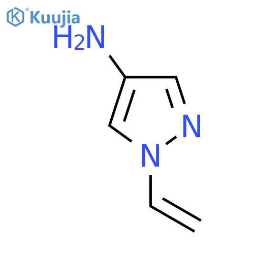1-ethenyl-1H-pyrazol-4-amine structure