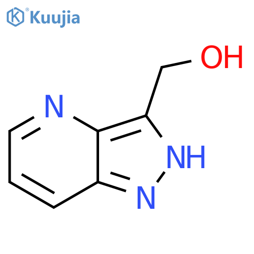 (1H-Pyrazolo[4,3-b]pyridin-3-yl)methanol structure