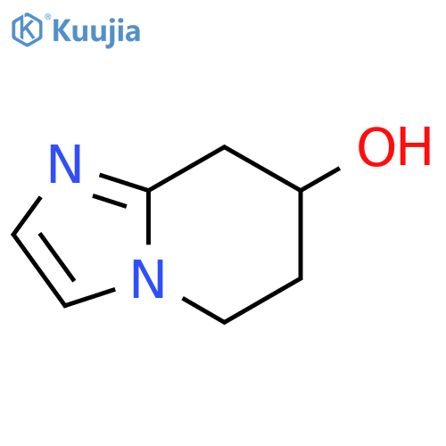 5,6,7,8-Tetrahydroimidazo[1,2-a]pyridin-7-ol structure