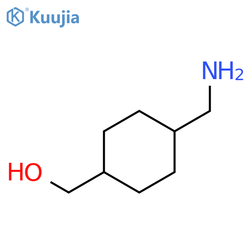 trans-4-(aminomethyl)cyclohexylmethanol structure