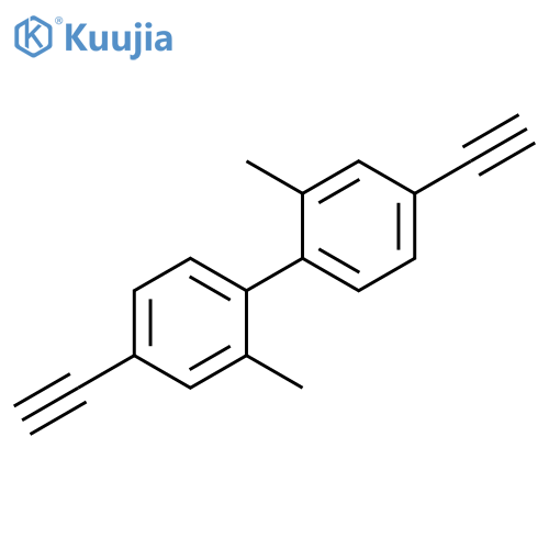 4,4'-Diethynyl-2,2'-dimethyl-1,1'-biphenyl structure