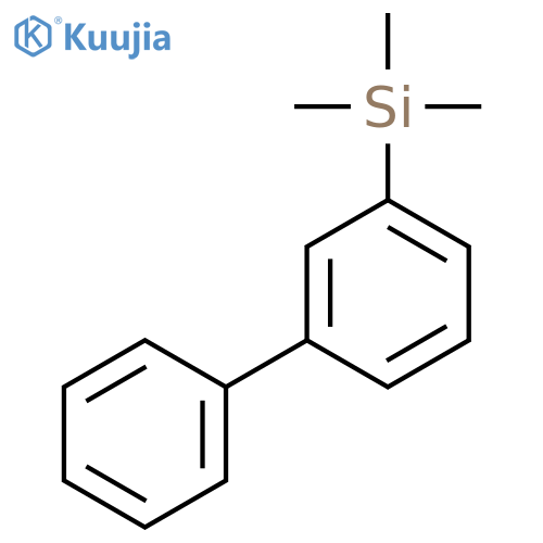 Silane, [1,1'-biphenyl]-3-yltrimethyl- structure