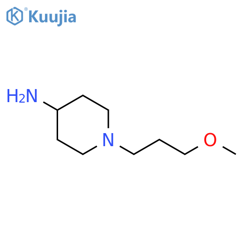 1-(3-Methoxypropyl)piperidin-4-amine structure
