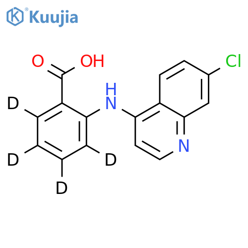 Glafenic Acid-d4 structure