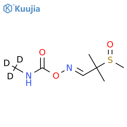 Aldicarb-d3 Sulfoxide structure