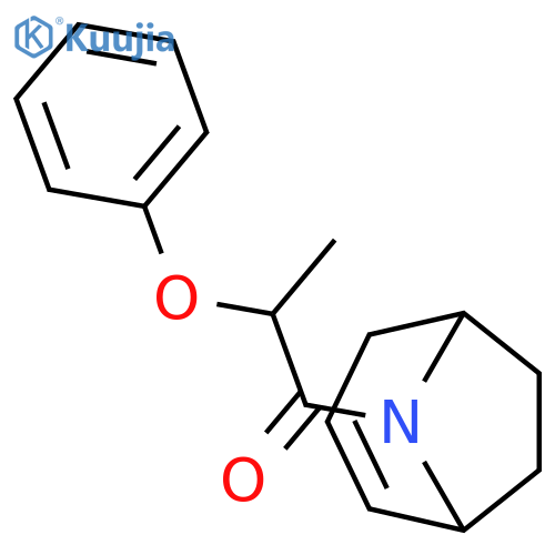 1-(8-Azabicyclo[3.2.1]oct-2-en-8-yl)-2-phenoxy-1-propanone structure