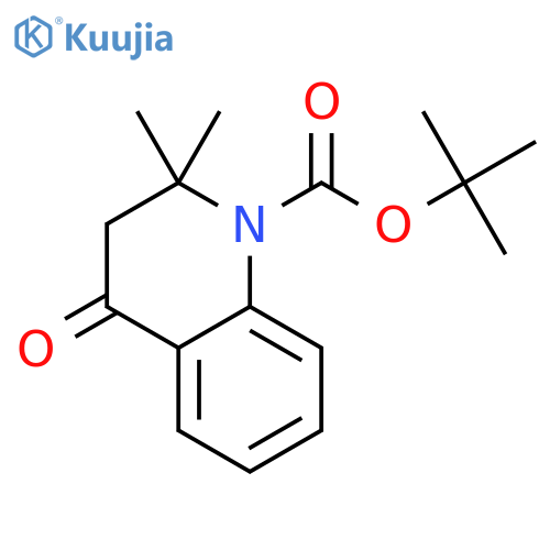 Tert-Butyl 2,2-Dimethyl-4-Oxo-3,4-Dihydroquinoline-1(2h)-Carboxylate structure