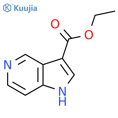 Ethyl 1H-pyrrolo[3,2-c]pyridine-3-carboxylate structure