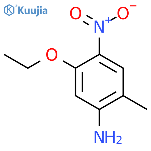 5-Ethoxy-2-methyl-4-nitroaniline structure