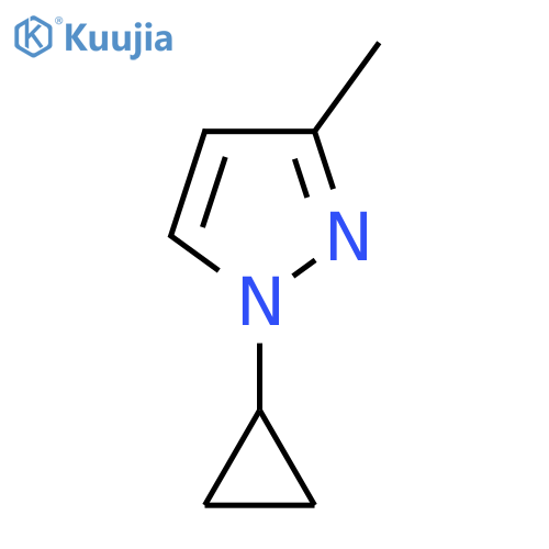 1-cyclopropyl-3-methyl-1H-pyrazole structure