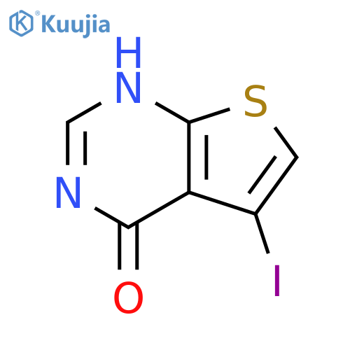 5-iodothieno[2,3-d]pyriMidin-4-ol structure