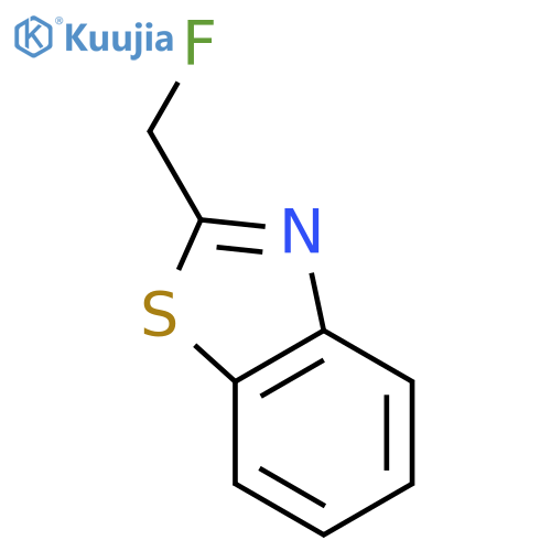 Benzothiazole,2-(fluoromethyl)- structure