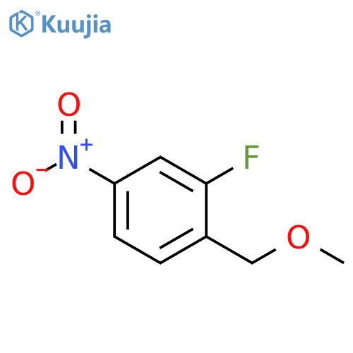 2-fluoro-1-(methoxymethyl)-4-nitrobenzene structure