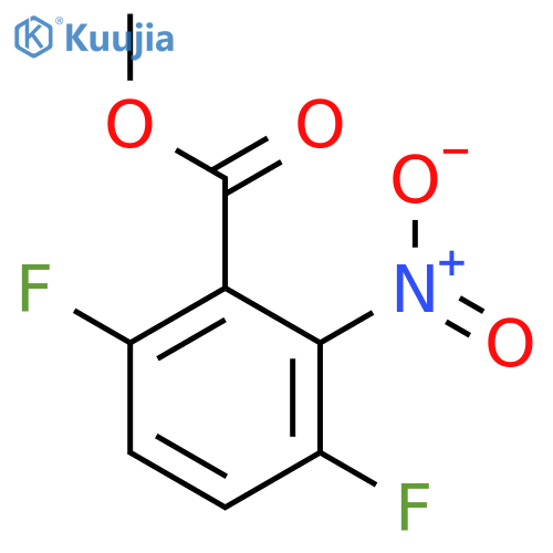 methyl 3,6-difluoro-2-nitrobenzoate structure