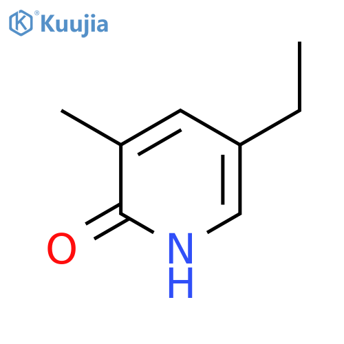 5-Ethyl-2-hydroxy-3-methylpyridine structure