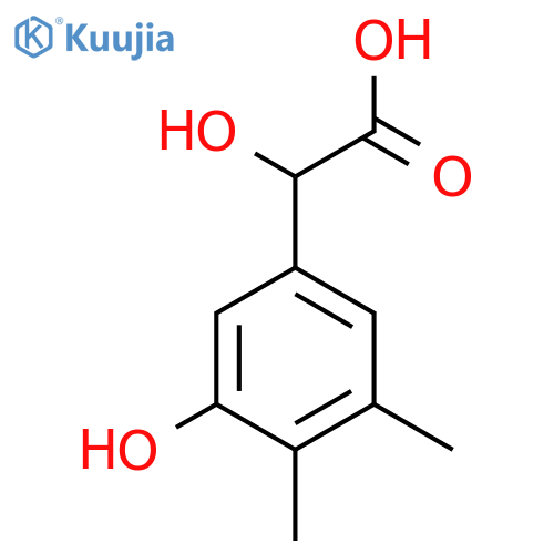 3,4-Dimethyl-5-hydroxymandelic acid structure