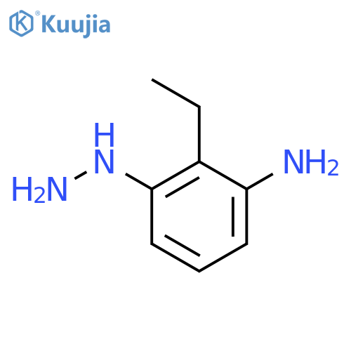 3-Amino-2-ethylphenylhydrazine structure