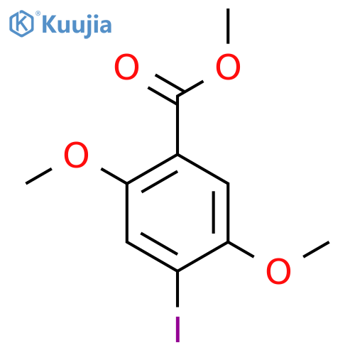 Methyl 2,5-dimethoxy-4-iodobenzoate structure