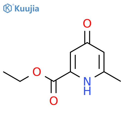 Ethyl 4-hydroxy-6-methylpicolinate structure