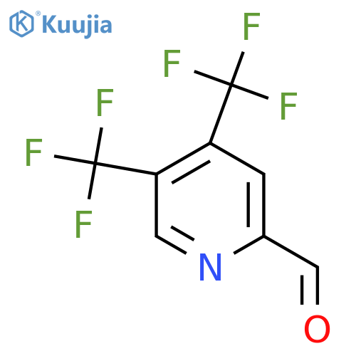 4,5-Bis(trifluoromethyl)picolinaldehyde structure