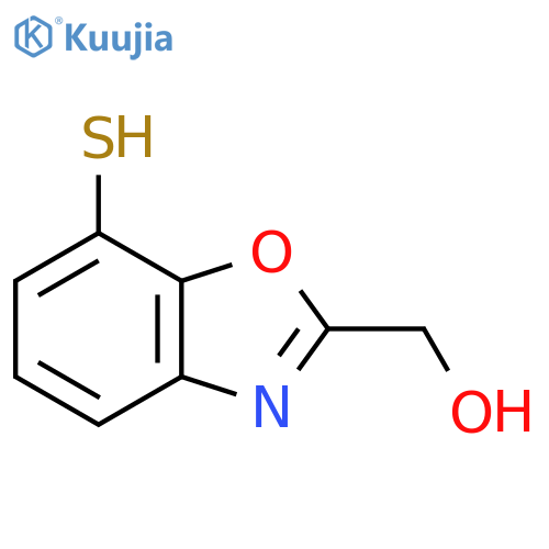 7-Mercaptobenzo[d]oxazole-2-methanol structure
