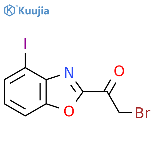 2-(2-Bromoacetyl)-4-iodobenzo[d]oxazole structure