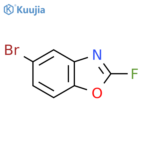 5-Bromo-2-fluorobenzo[d]oxazole structure