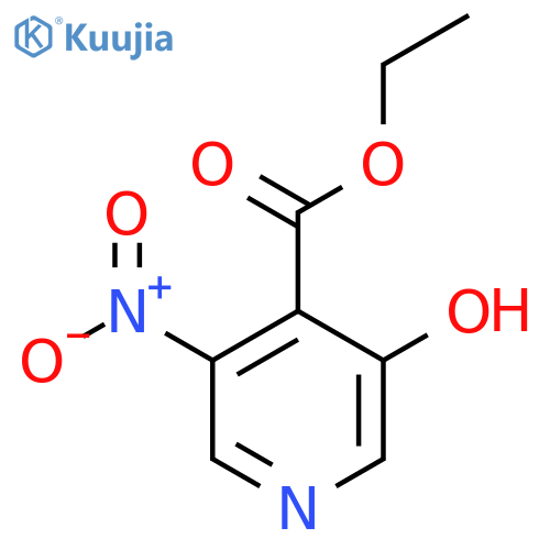 Ethyl 3-hydroxy-5-nitroisonicotinate structure