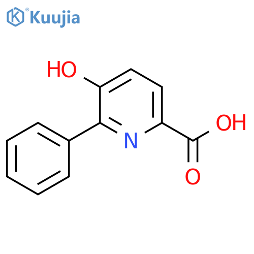 5-Hydroxy-6-phenylpicolinic acid structure