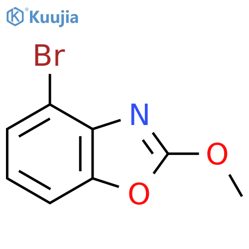 4-Bromo-2-methoxybenzo[d]oxazole structure