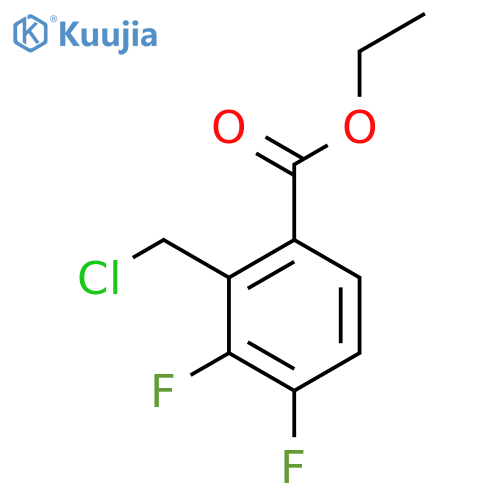 Ethyl 2-chloromethyl-3,4-difluorobenzoate structure