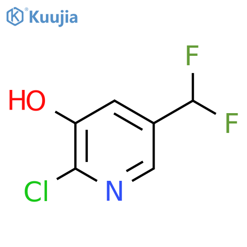 2-Chloro-5-(difluoromethyl)pyridin-3-ol structure