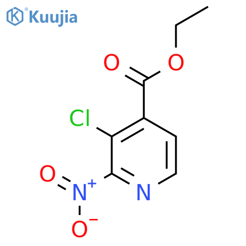 Ethyl 3-chloro-2-nitroisonicotinate structure