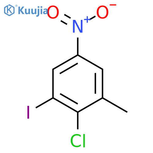 2-Chloro-3-iodo-5-nitrotoluene structure