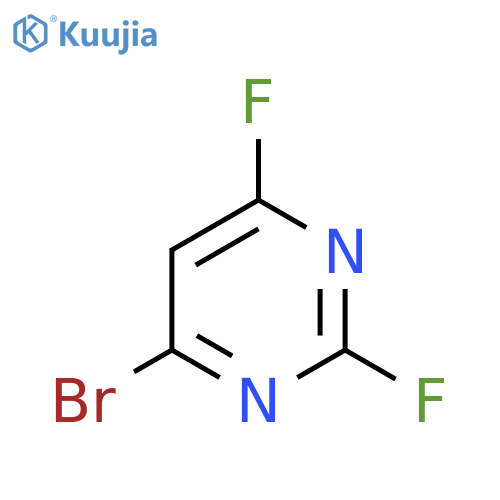 4-Bromo-2,6-difluoropyrimidine structure