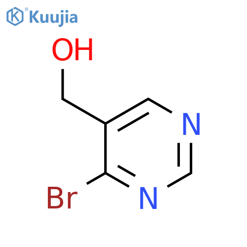 4-Bromopyrimidine-5-methanol structure