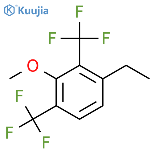 2,6-Bis(trifluoromethyl)-3-ethylanisole structure