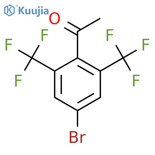 2',6'-Bis(trifluoromethyl)-4'-bromoacetophenone structure