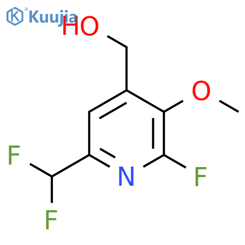 6-(Difluoromethyl)-2-fluoro-3-methoxypyridine-4-methanol structure