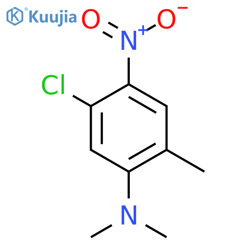 5-Chloro-4-nitro-N,N,2-trimethylaniline structure