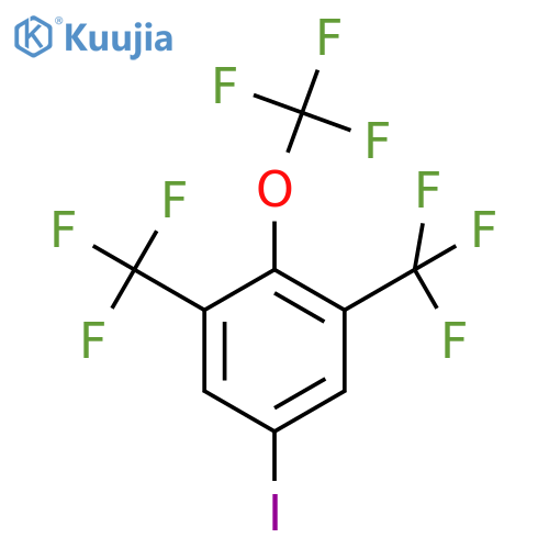 1,3-Bis(trifluoromethyl)-5-iodo-2-(trifluoromethoxy)benzene structure
