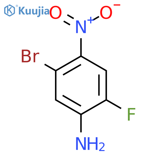 3-Bromo-6-fluoro-4-nitroaniline structure