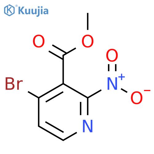 Methyl 4-bromo-2-nitronicotinate structure