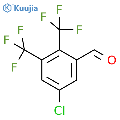 2,3-Bis(trifluoromethyl)-5-chlorobenzaldehyde structure