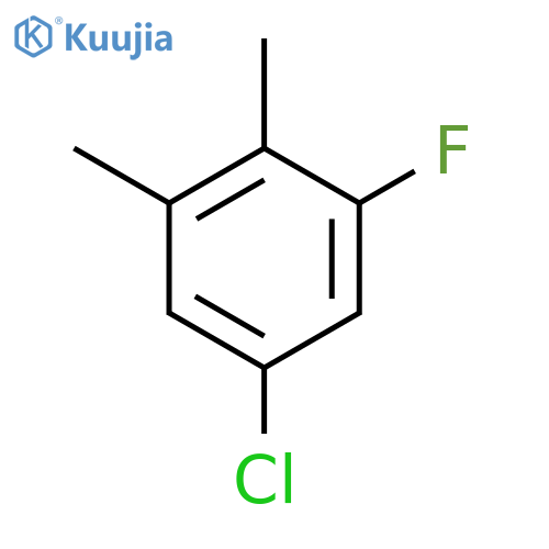 1-Chloro-3,4-dimethyl-5-fluorobenzene structure