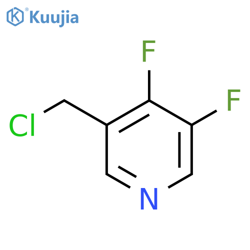 5-Chloromethyl-3,4-difluoropyridine structure