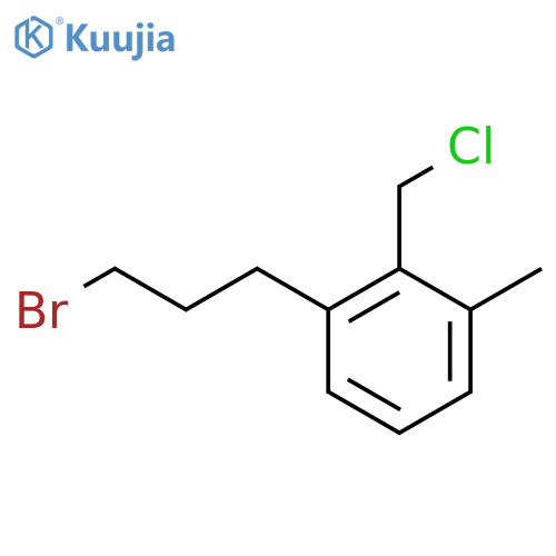 3-(3-Bromopropyl)-2-(chloromethyl)toluene structure