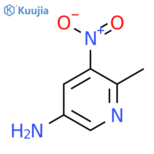 6-Methyl-5-nitropyridin-3-amine structure
