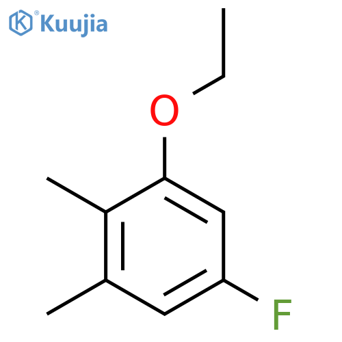 1,2-Dimethyl-3-ethoxy-5-fluorobenzene structure