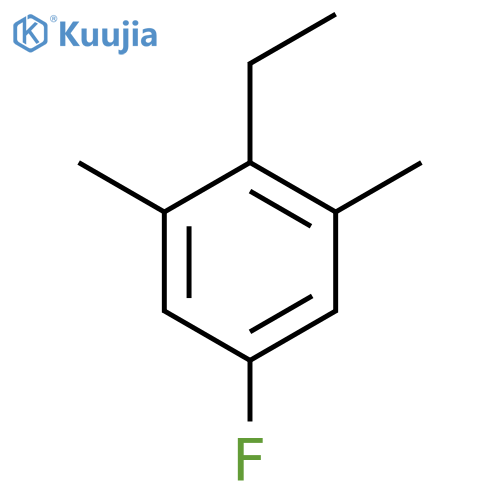 1,3-Dimethyl-2-ethyl-5-fluorobenzene structure